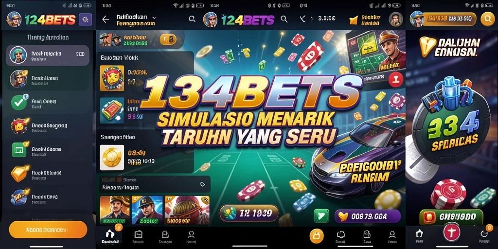 Tampilan gameplay seru di 1234BETS dengan berbagai pilihan taruhan.