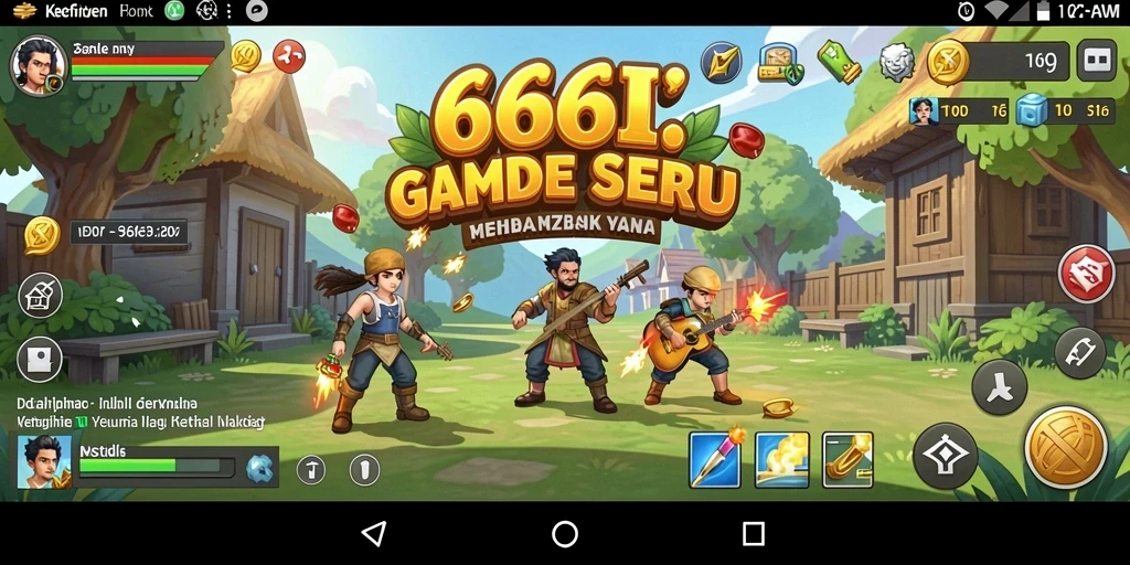 Screenshot gameplay 666I yang menunjukkan aktivitas menarik dalam game Idle.
