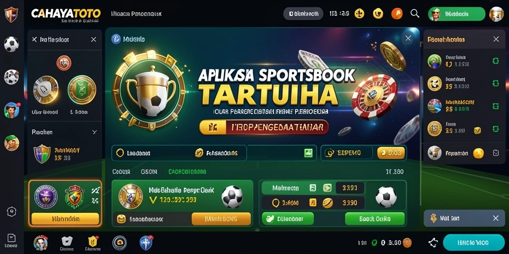 Screenshot CAHAYATOTO menampilkan antarmuka taruhan yang menarik dan informatif.