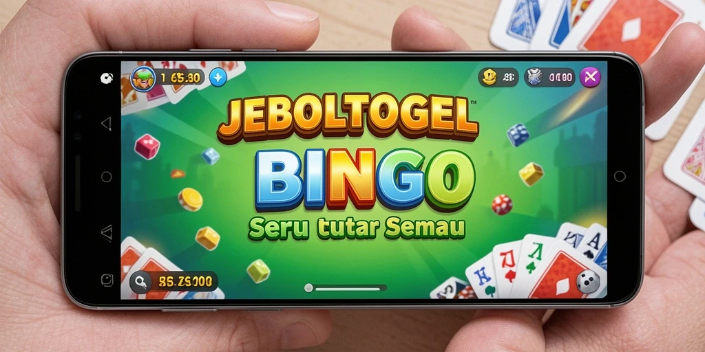 Tampilan gameplay menarik dari JEBOLTOGEL dengan suasana Bingo yang ceria.