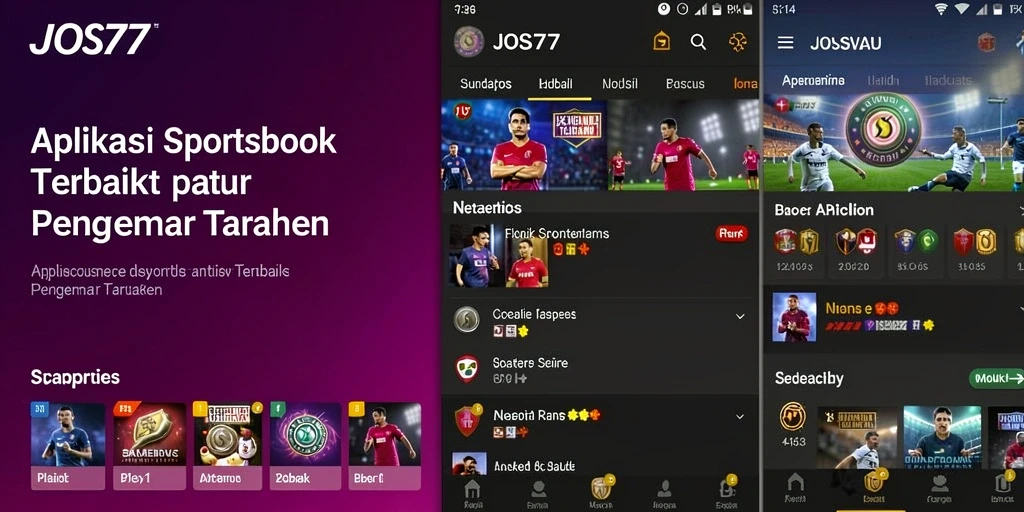 Tampilan gameplay menarik dari aplikasi Sportsbook JOS77.