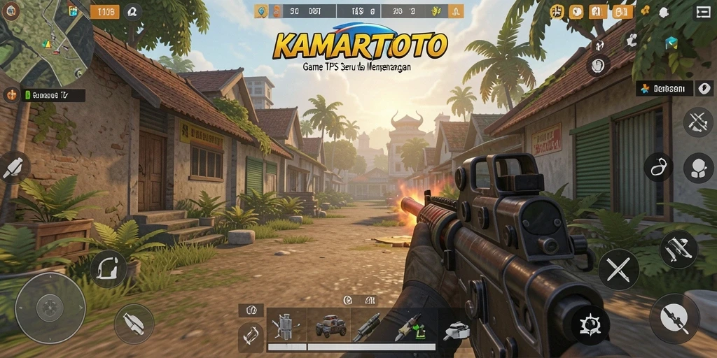 Screenshot dari gameplay seru KAMARTOTO