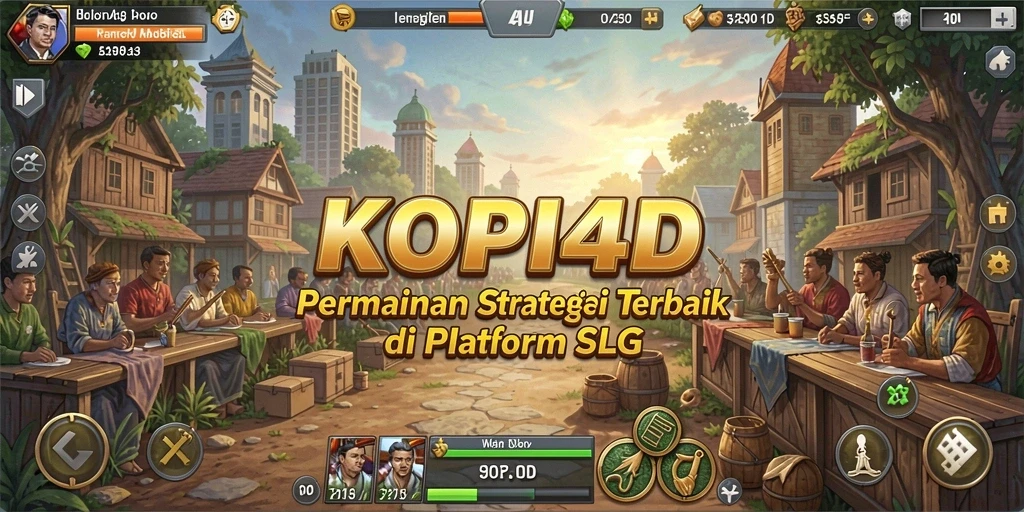 Tangkapan layar KOPI4D menampilkan aksi seru dalam permainan strategi.