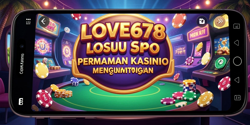 Gambaran gameplay kasino yang mengasyikkan dari LOVE678.