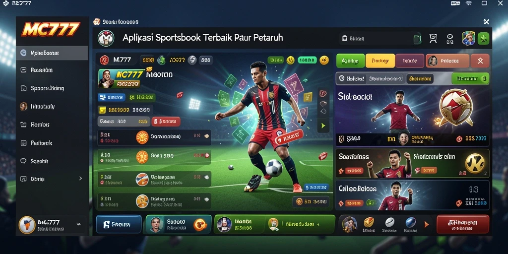 Tampilan screenshot utama MC777 menampilkan pengalaman taruhan yang mendebarkan.