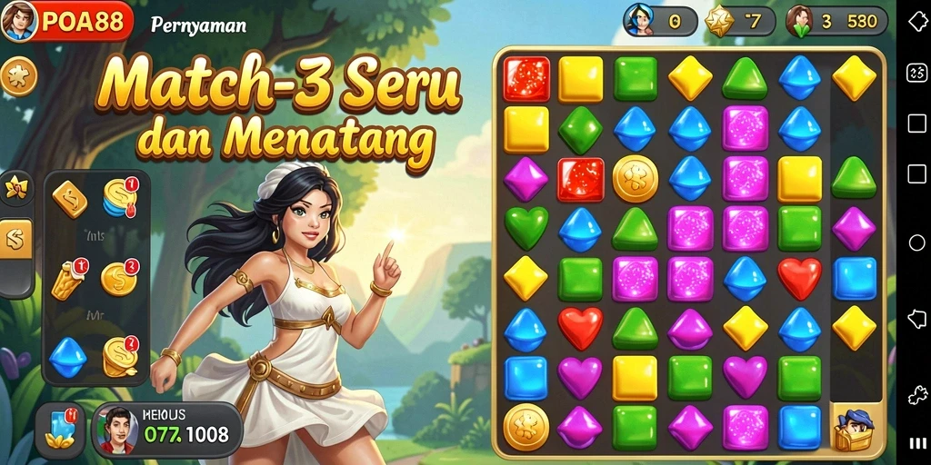 Gameplay seru dan penuh warna dari POA88.