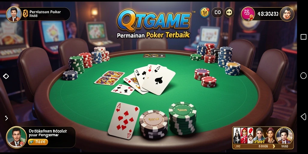 Tampilan gameplay QTGAME yang menarik dan mengasyikkan.