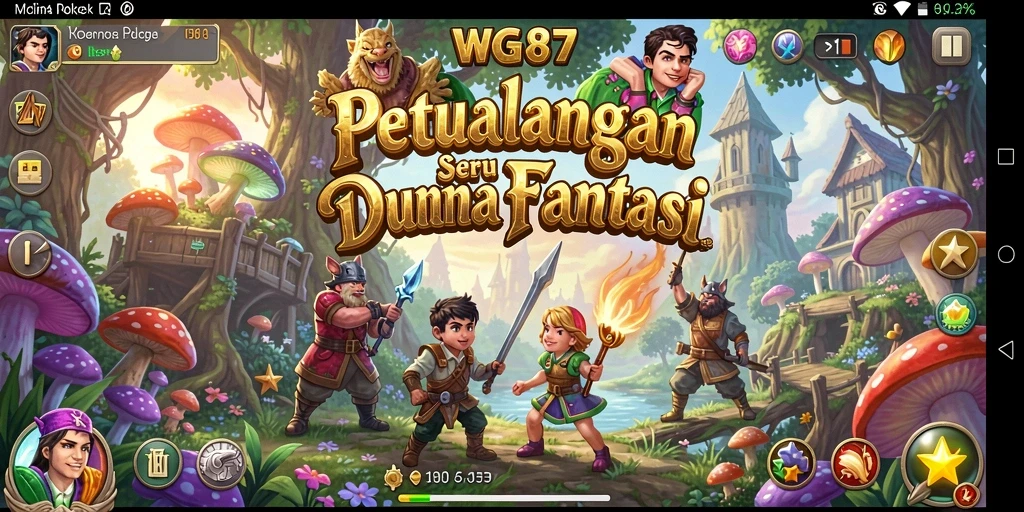 Screenshot gameplay WG87 menampilkan aksi seru di dunia RPG.